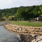 La spiaggia di Valdoltra