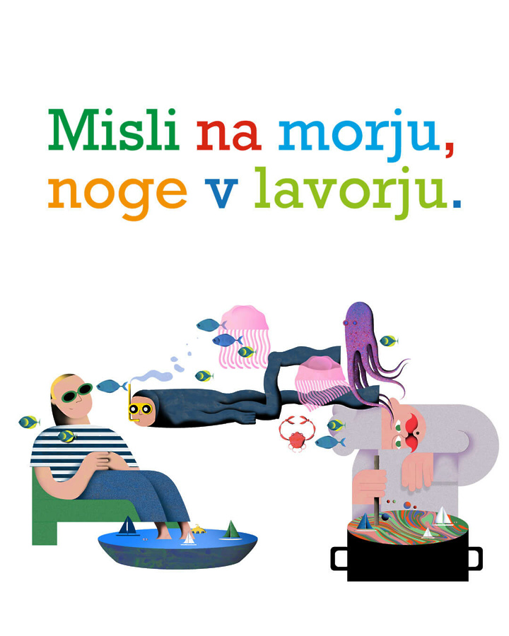 Misli na morju